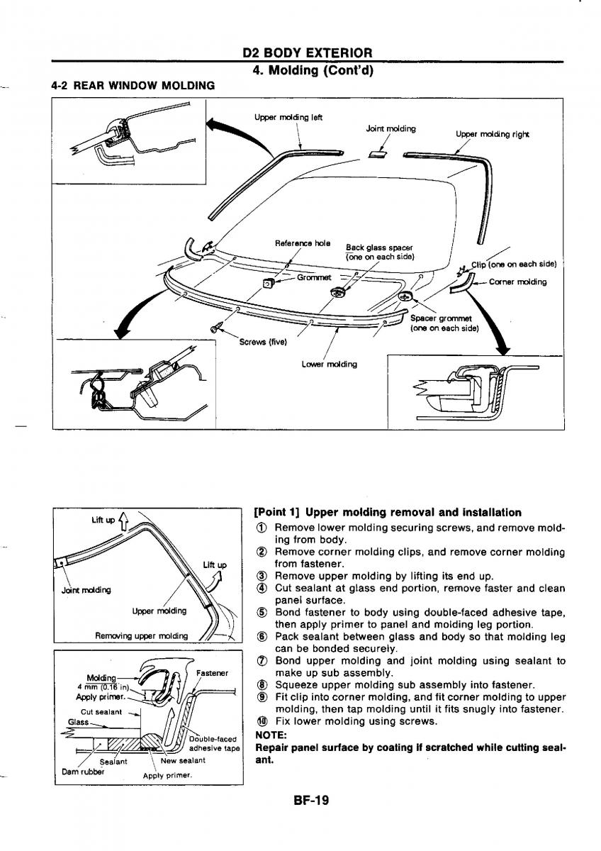 Nissan GTR R32 workshop service manual / page 674