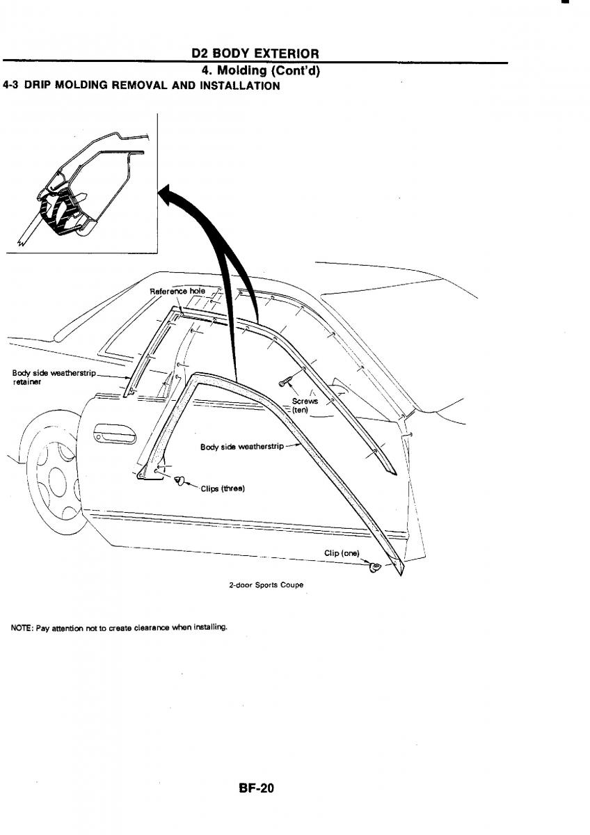 Nissan GTR R32 workshop service manual / page 675