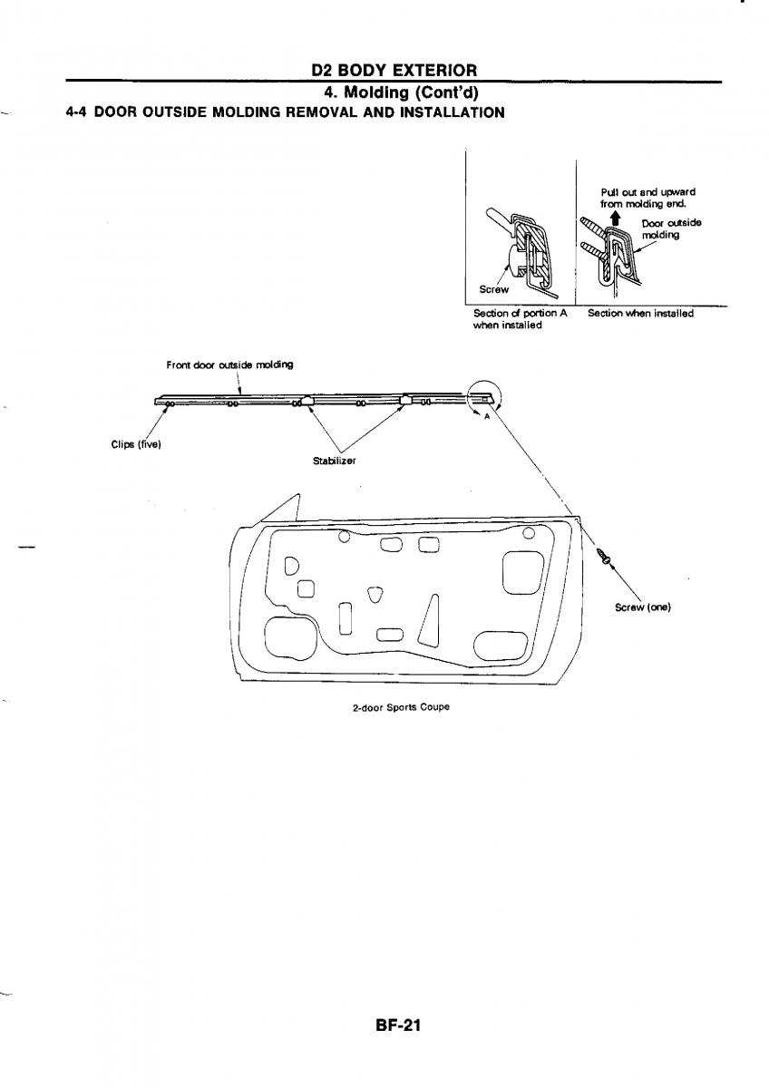 Nissan GTR R32 workshop service manual / page 676