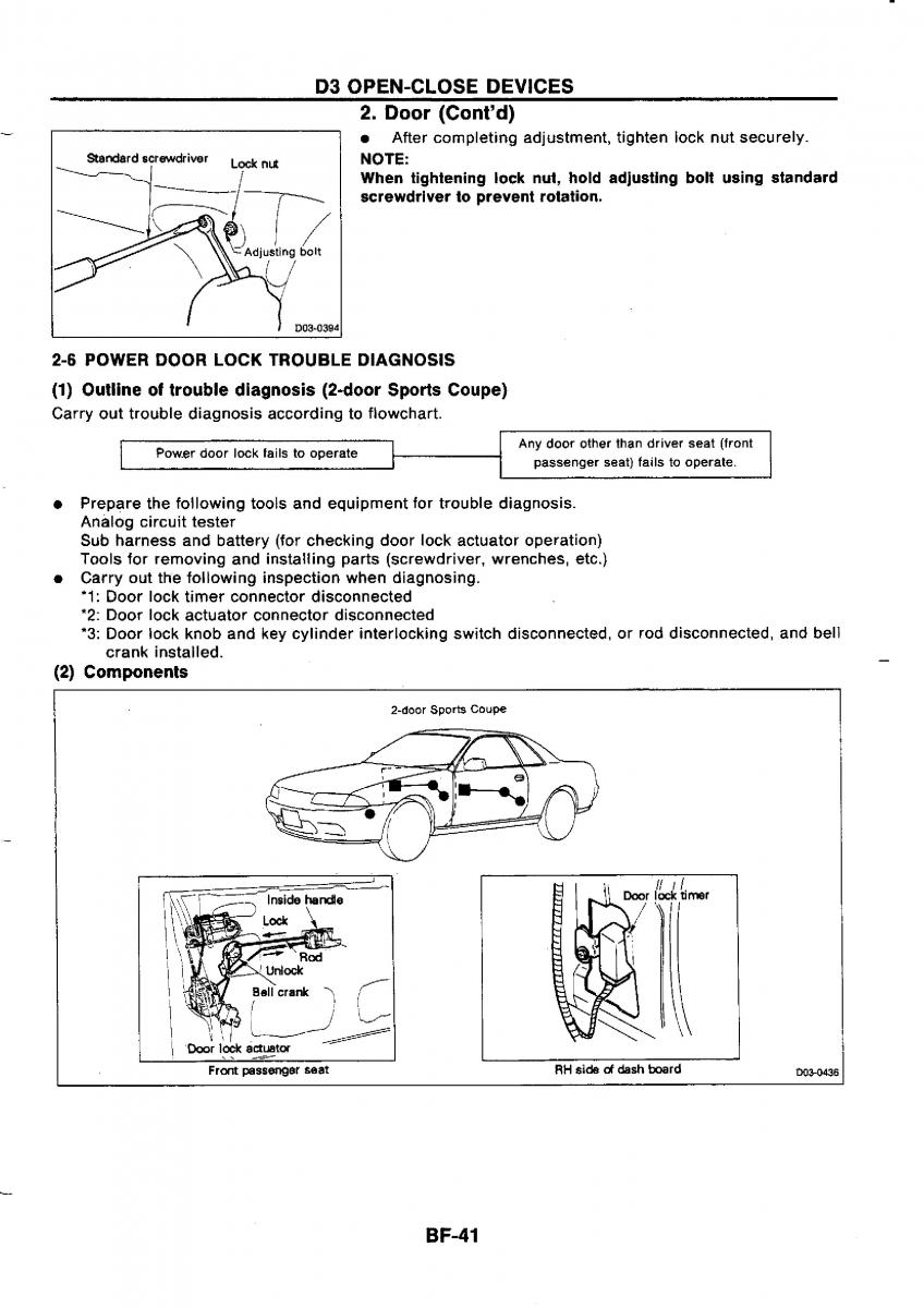 Nissan GTR R32 workshop service manual / page 696