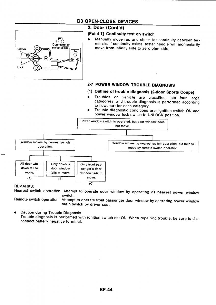 Nissan GTR R32 workshop service manual / page 699