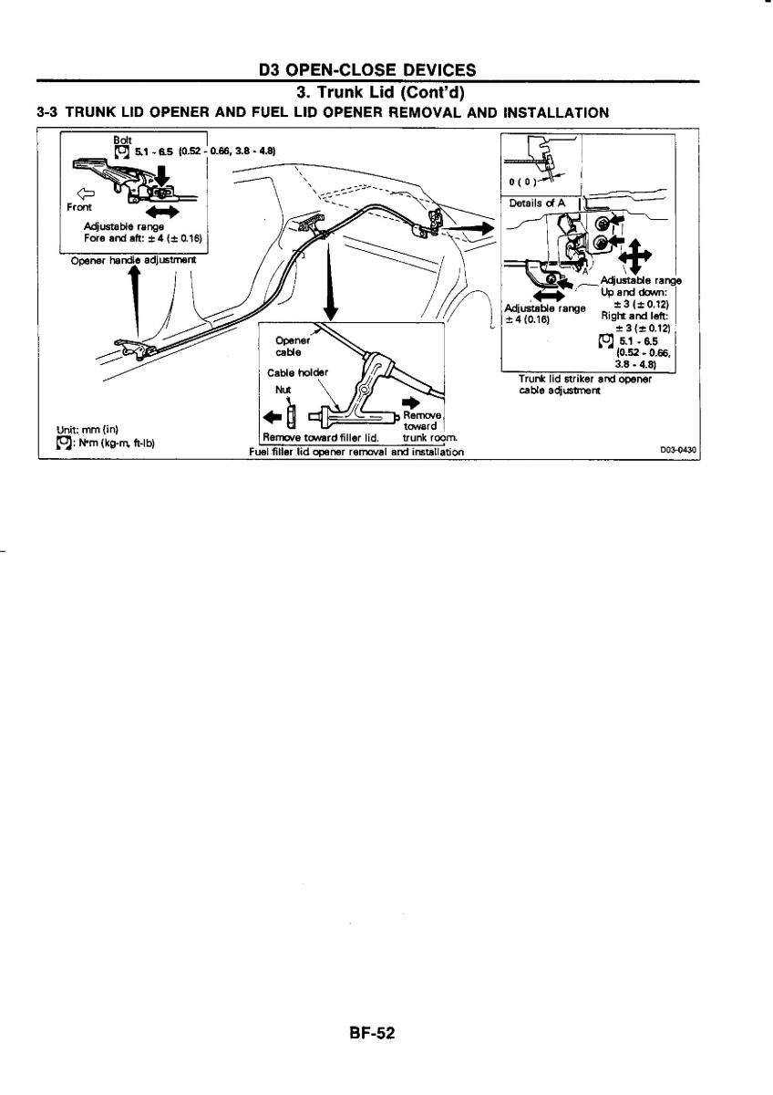 Nissan GTR R32 workshop service manual / page 707