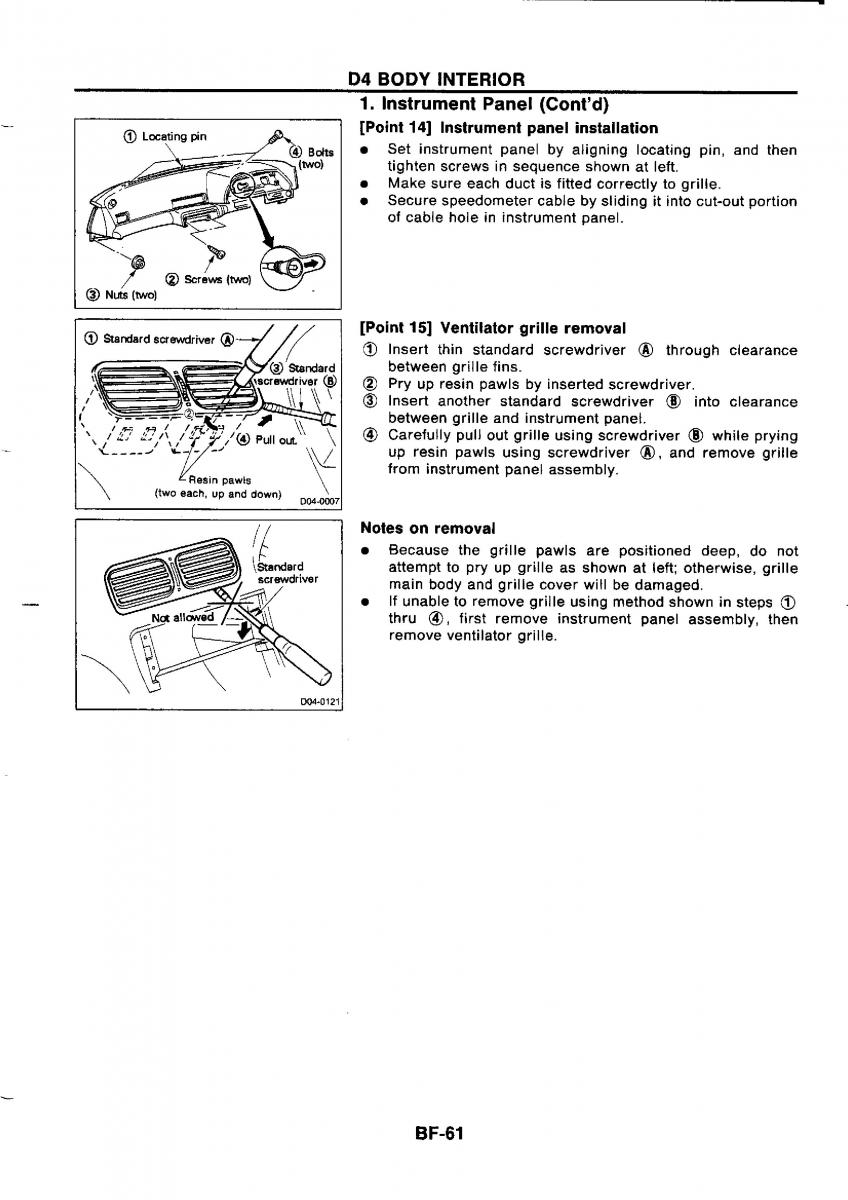 Nissan GTR R32 workshop service manual / page 716