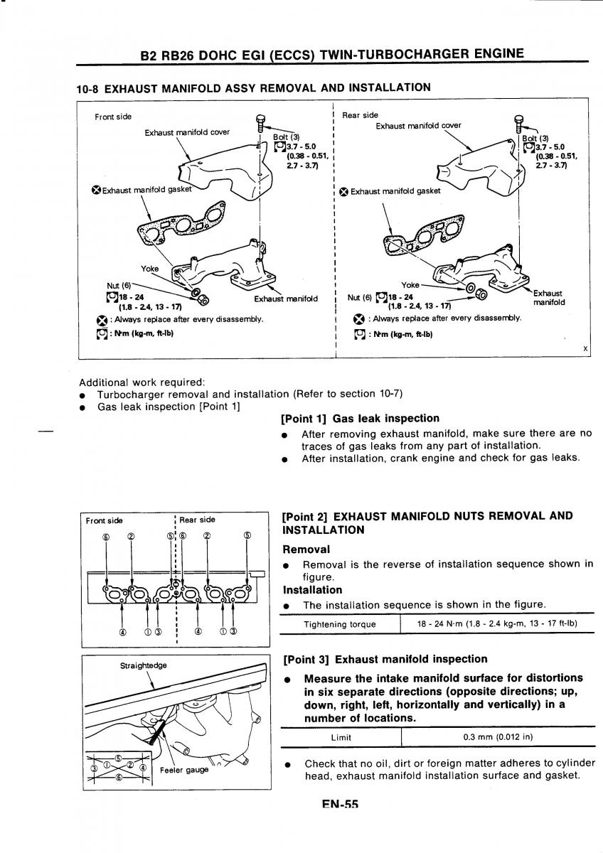 Nissan GTR R32 workshop service manual / page 72