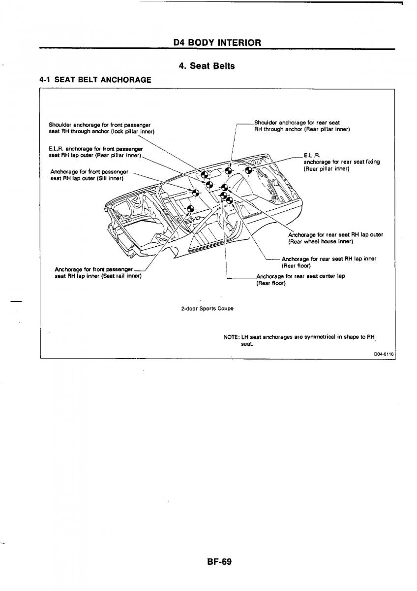 Nissan GTR R32 workshop service manual / page 724