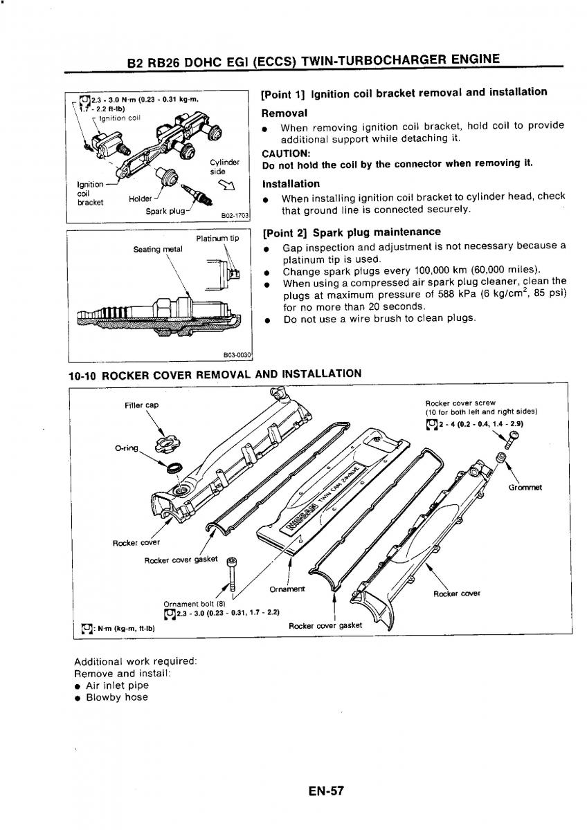 Nissan GTR R32 workshop service manual / page 74