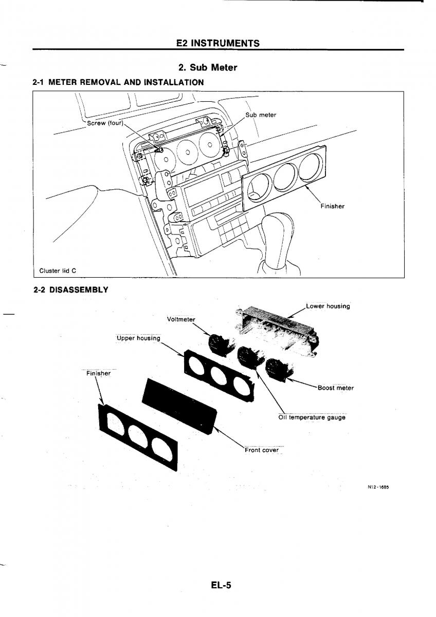 Nissan GTR R32 workshop service manual / page 755