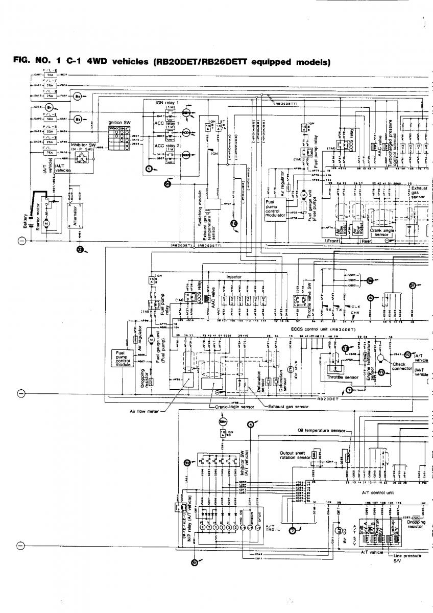 Nissan GTR R32 workshop service manual / page 777