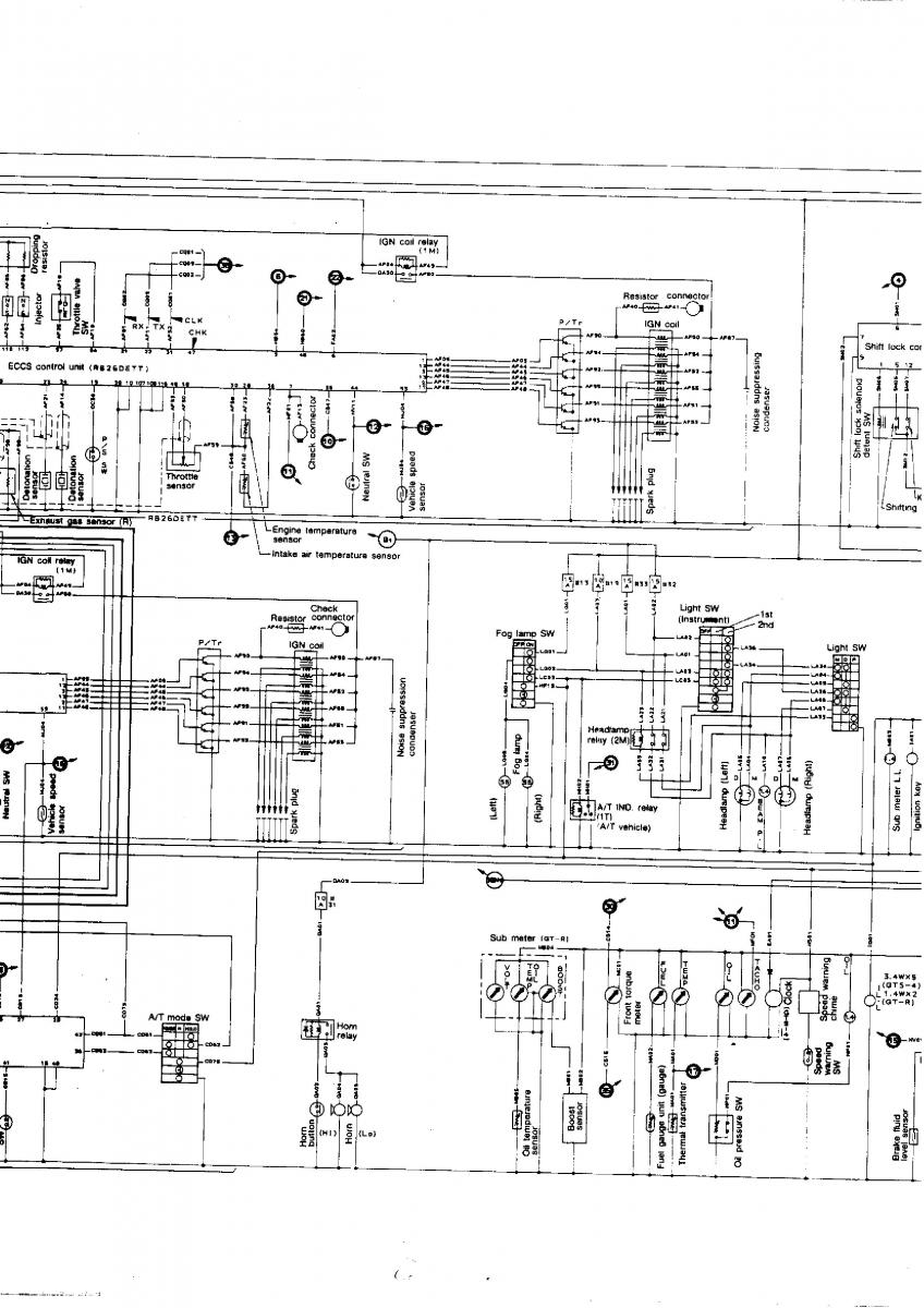 Nissan GTR R32 workshop service manual / page 778