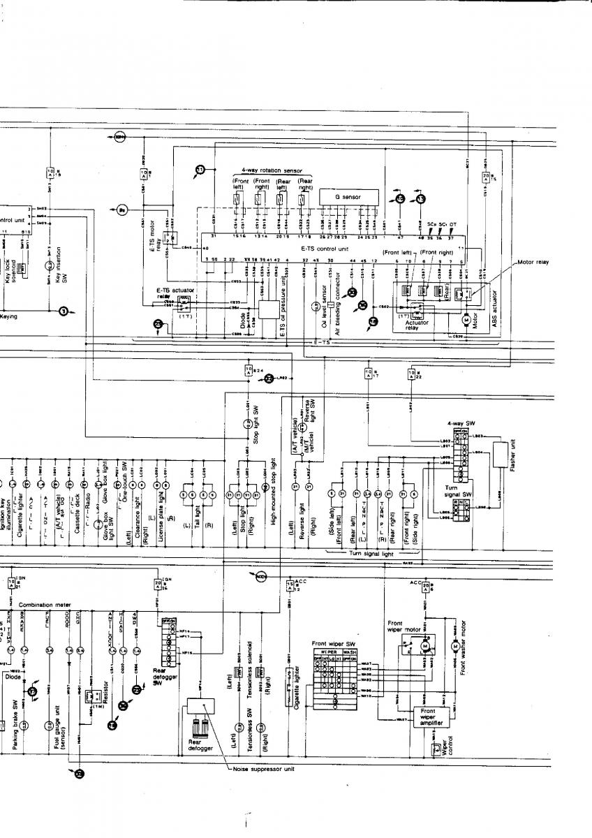 Nissan GTR R32 workshop service manual / page 779