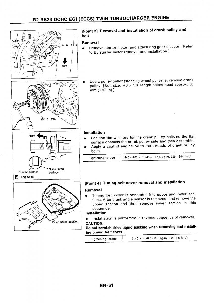 Nissan GTR R32 workshop service manual / page 78