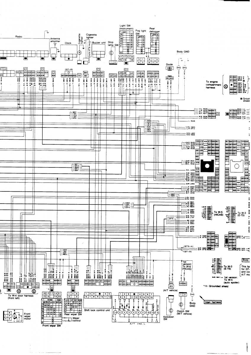 Nissan GTR R32 workshop service manual / page 787