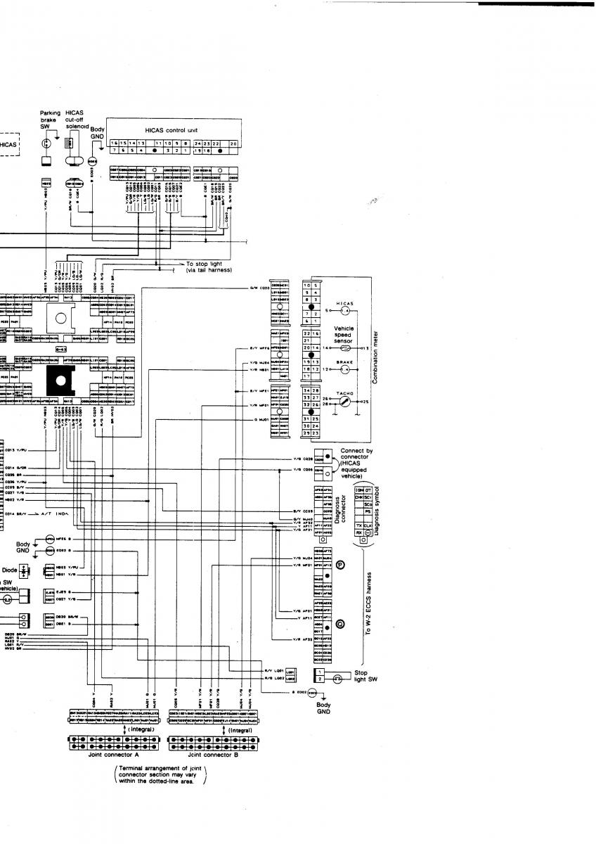 Nissan GTR R32 workshop service manual / page 796