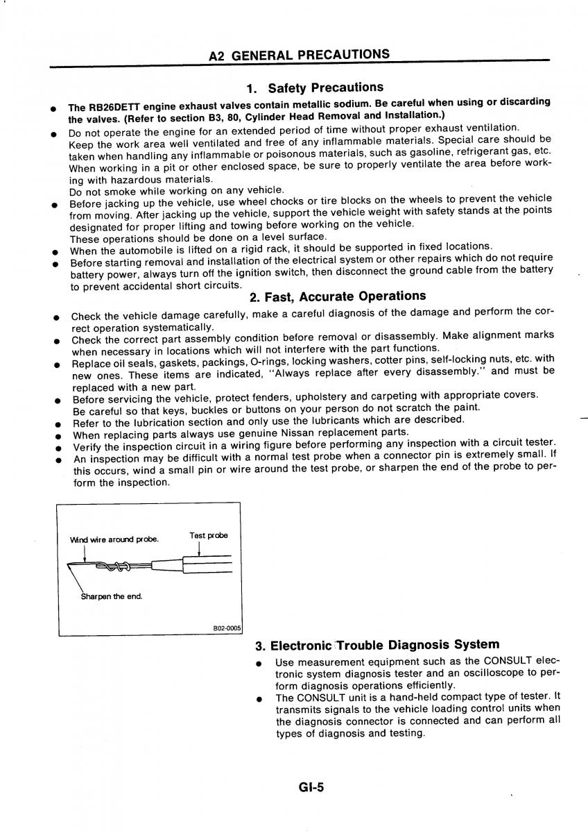 Nissan GTR R32 workshop service manual / page 8