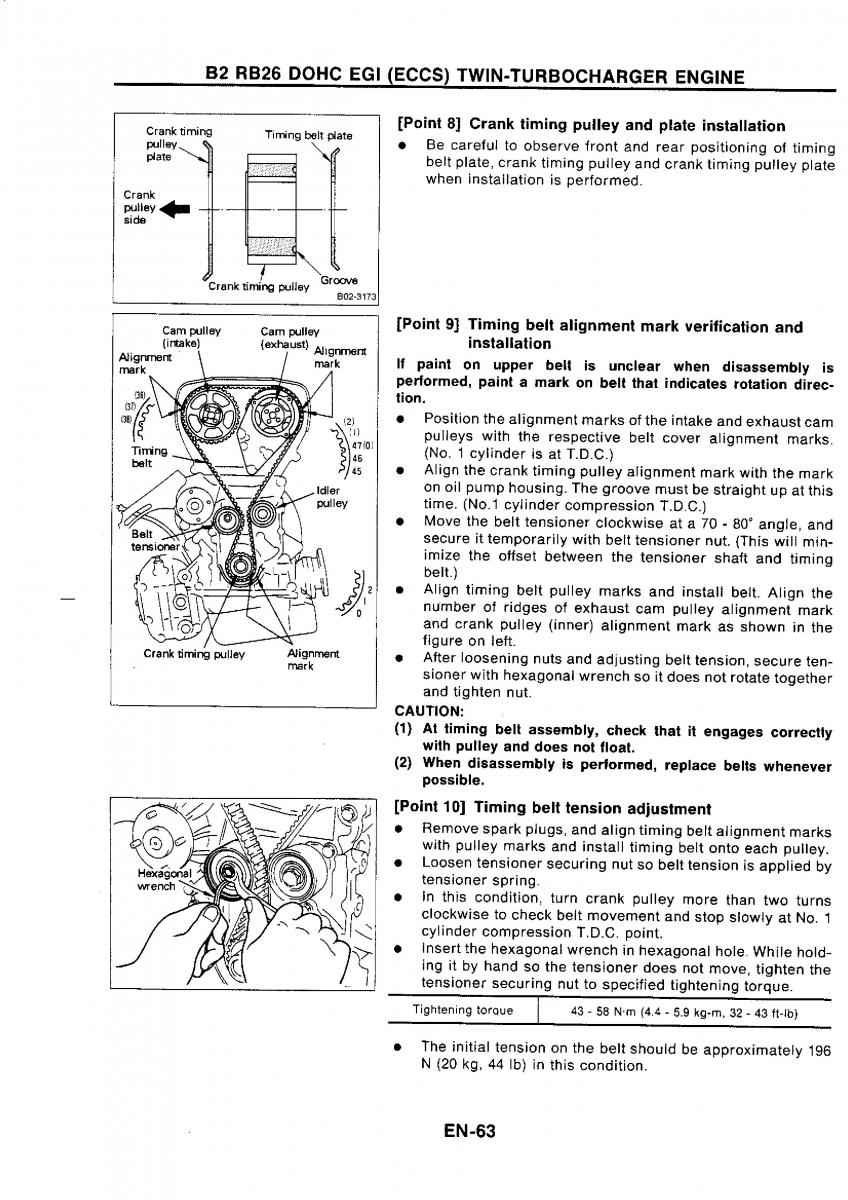 Nissan GTR R32 workshop service manual / page 80