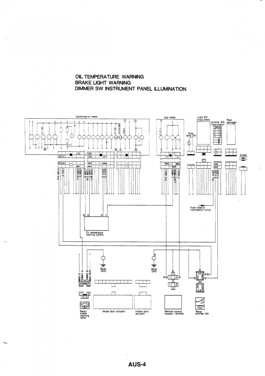 Nissan GTR R32 workshop service manual / page 801