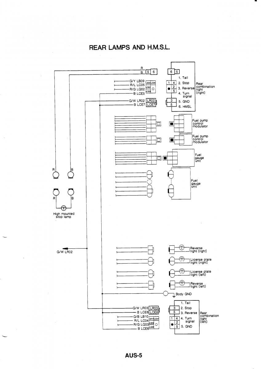 Nissan GTR R32 workshop service manual / page 802