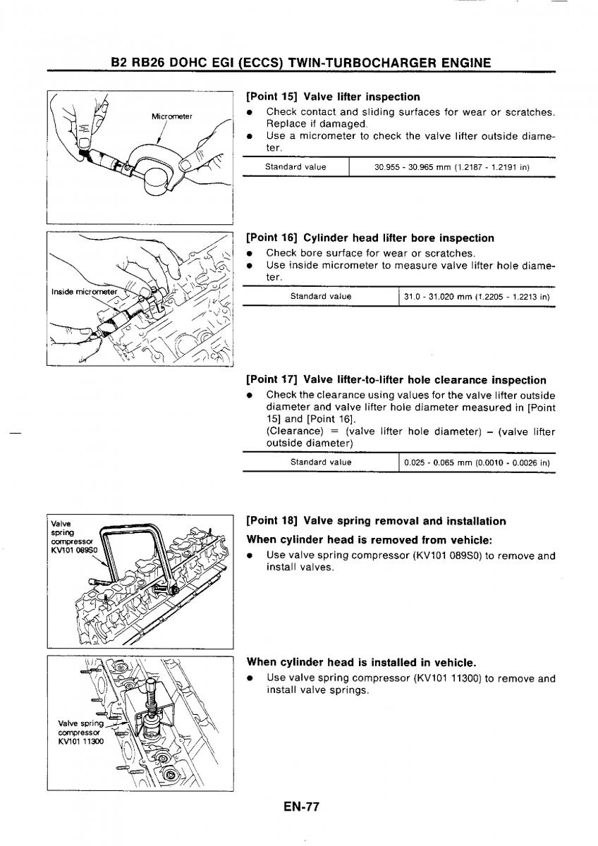 Nissan GTR R32 workshop service manual / page 94