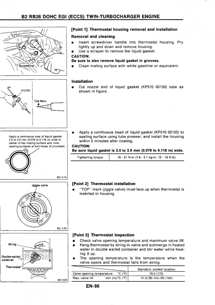 Nissan GTR R32 workshop service manual / page 103