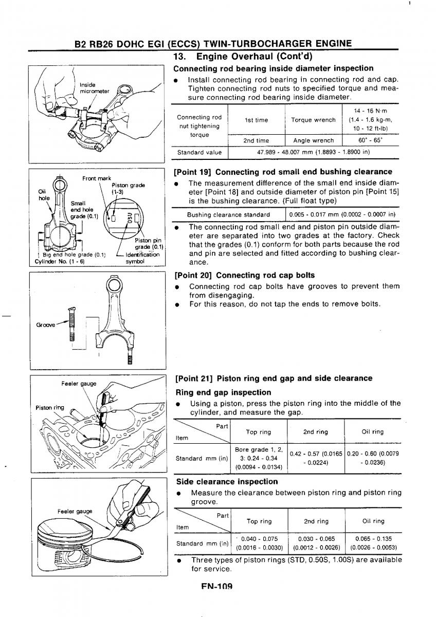 Nissan GTR R32 workshop service manual / page 126