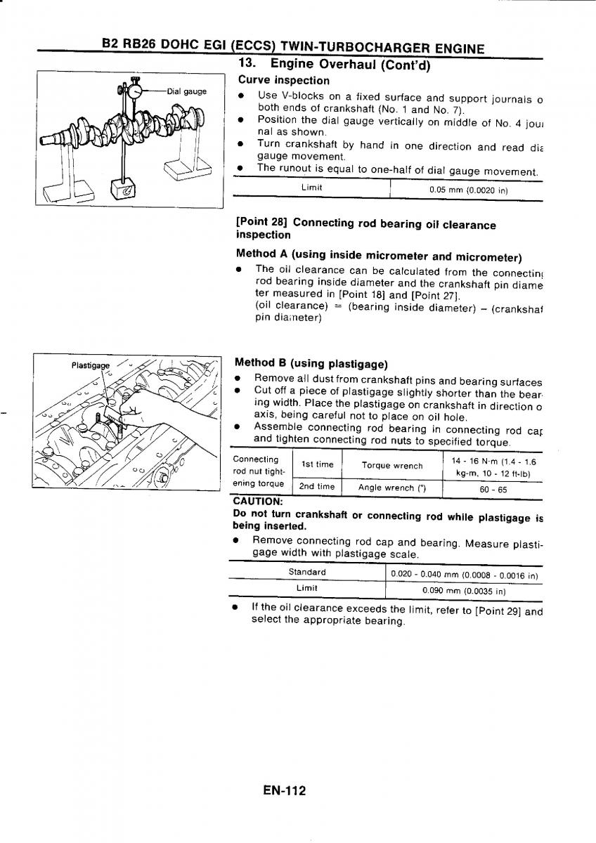 Nissan GTR R32 workshop service manual / page 129