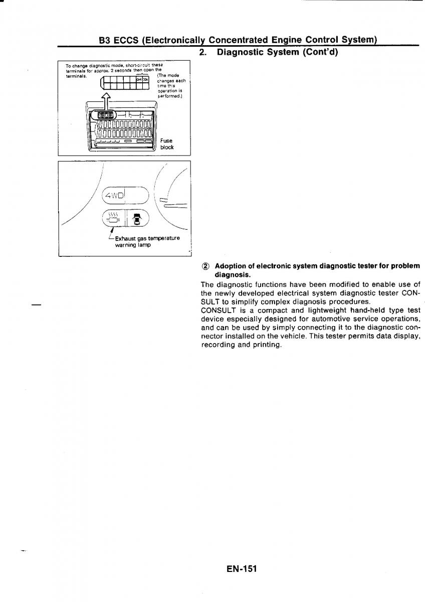 Nissan GTR R32 workshop service manual / page 167