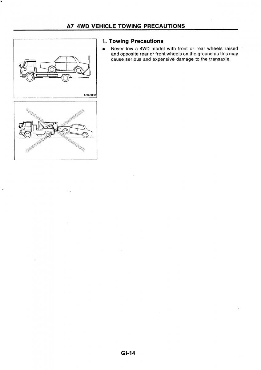 Nissan GTR R32 workshop service manual / page 17