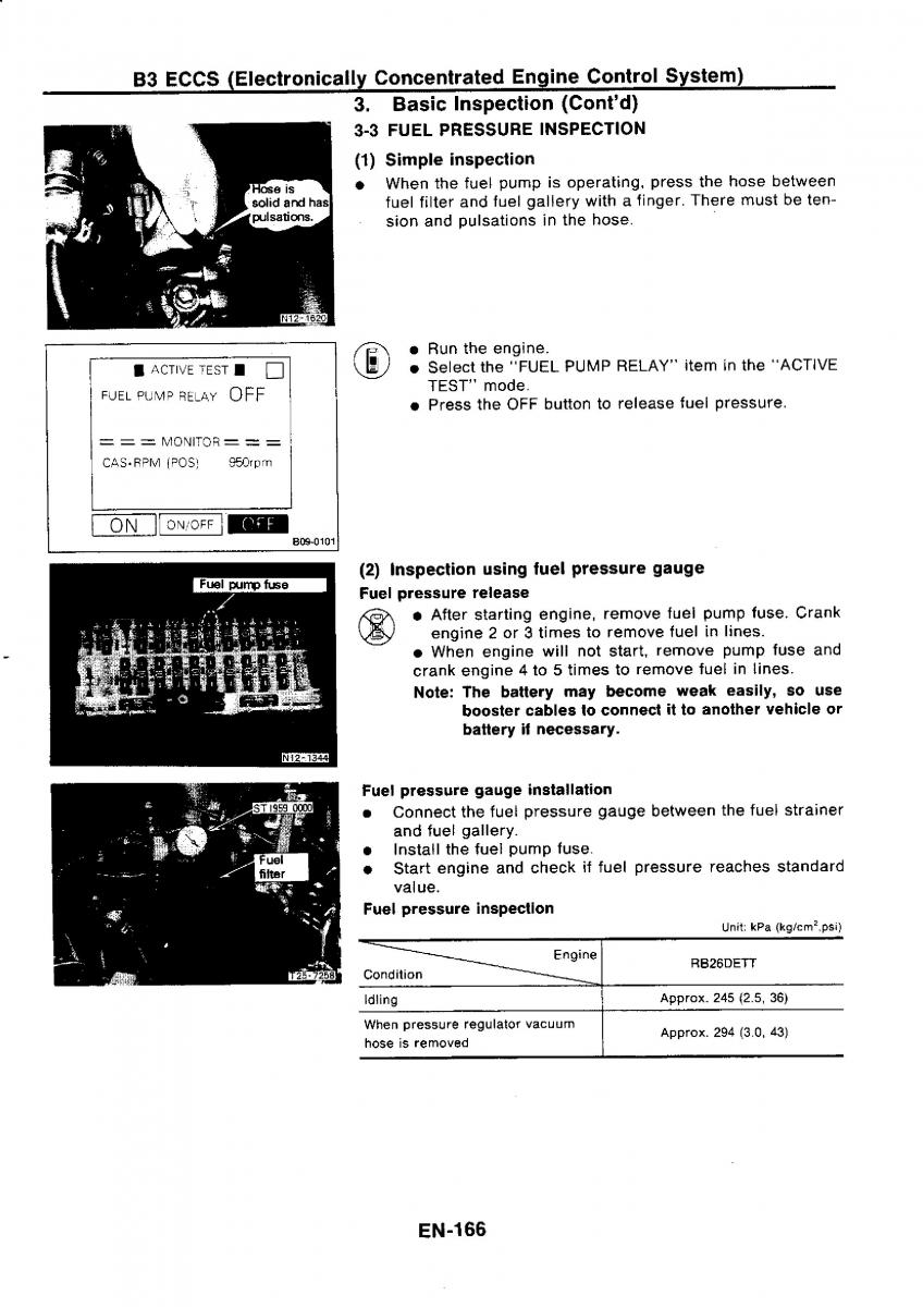 Nissan GTR R32 workshop service manual / page 182