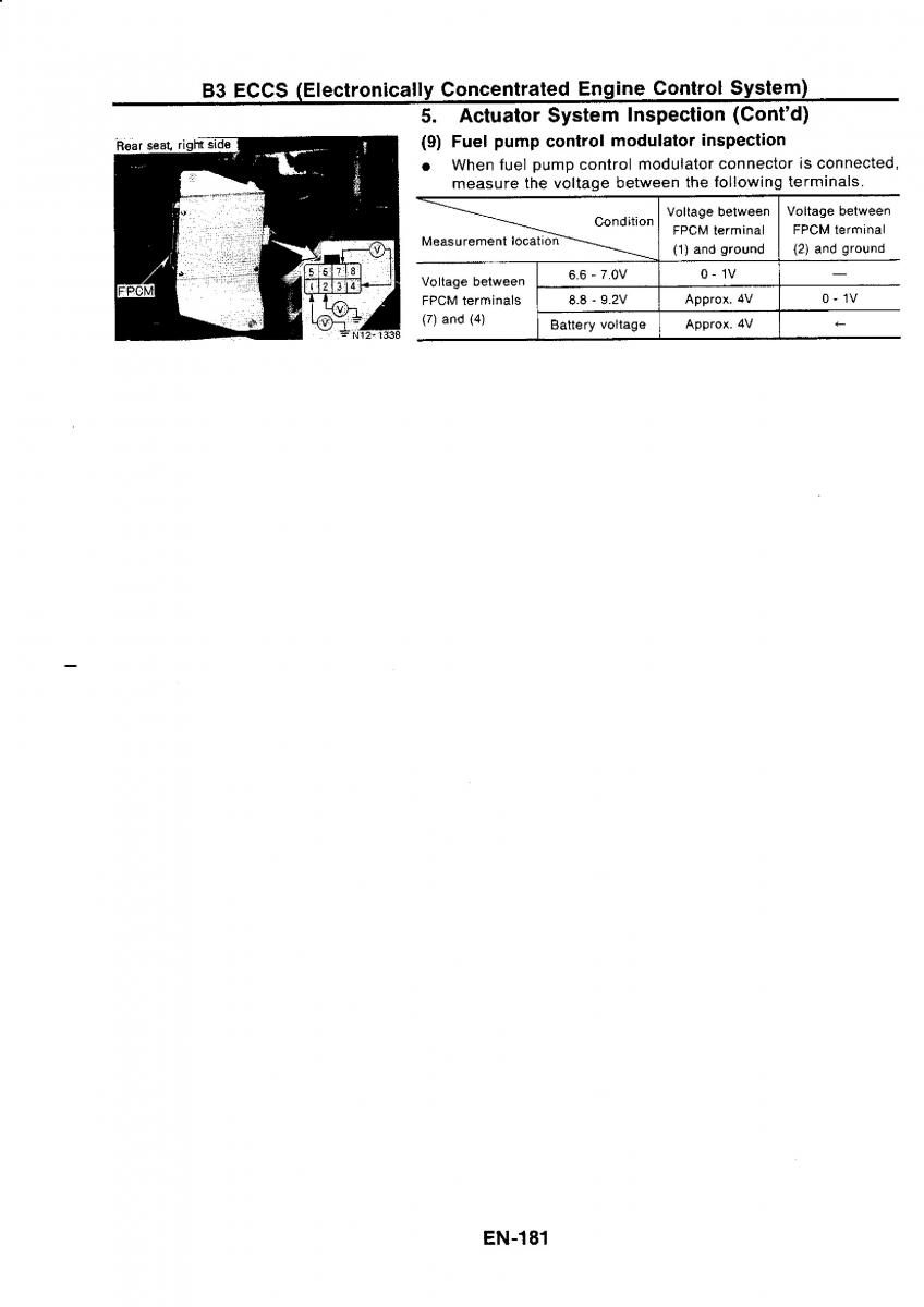 Nissan GTR R32 workshop service manual / page 197