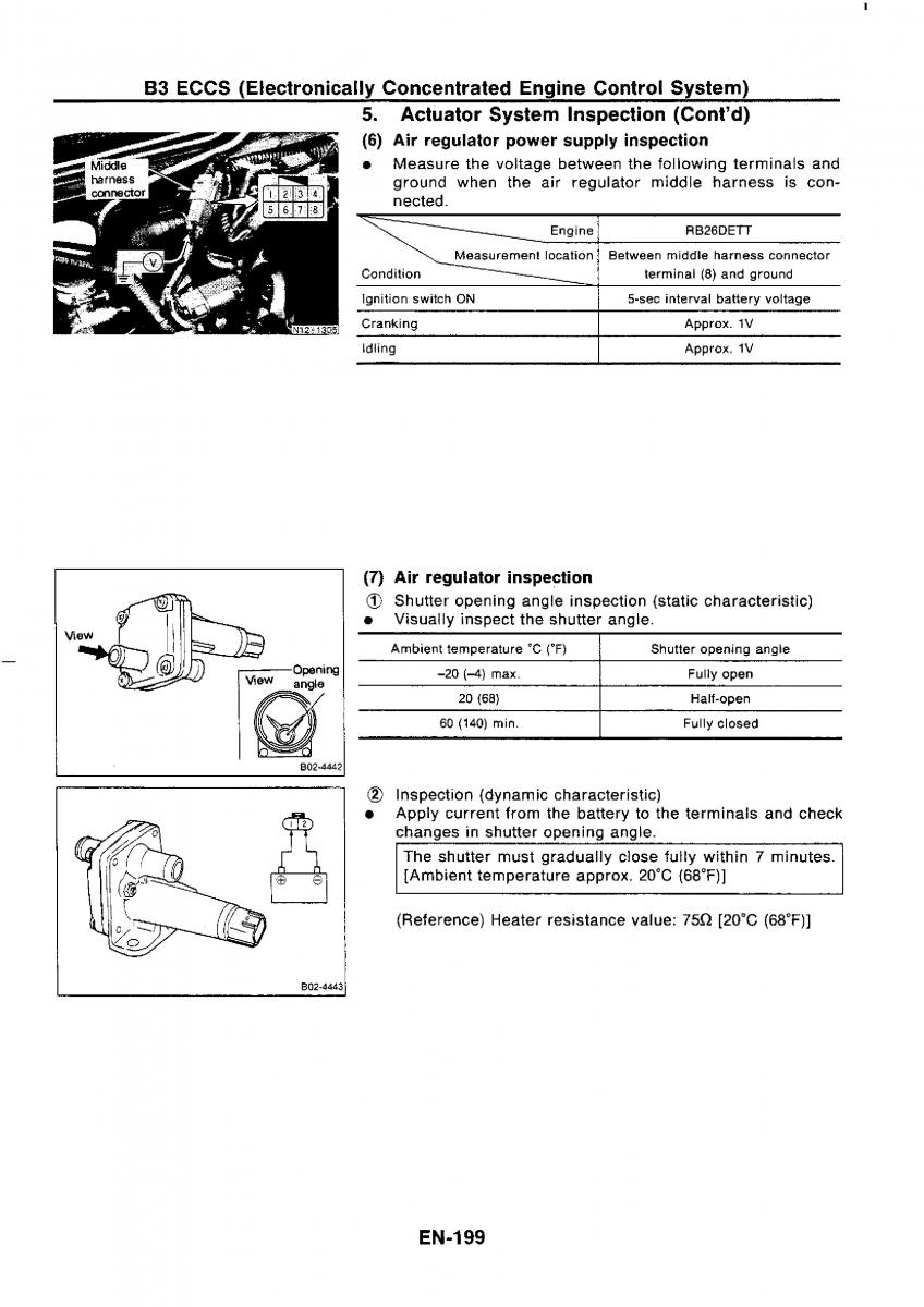 Nissan GTR R32 workshop service manual / page 215