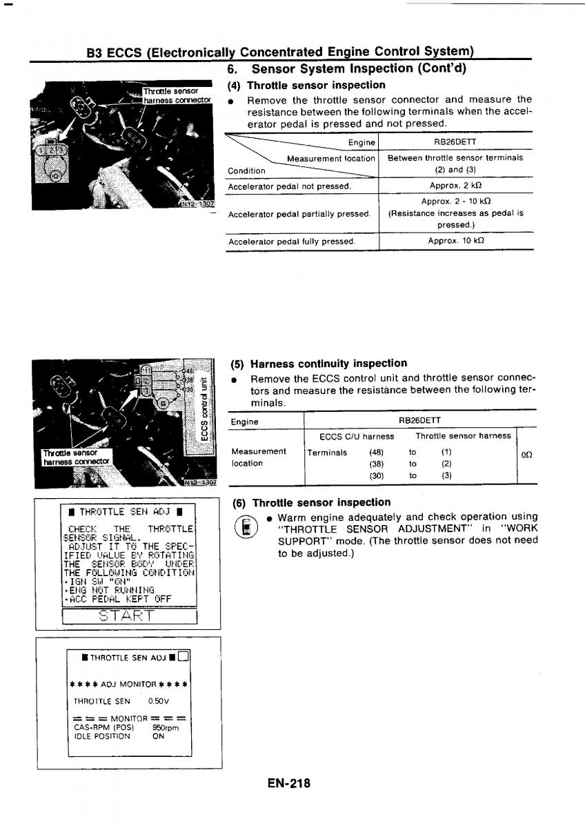 Nissan GTR R32 workshop service manual / page 234