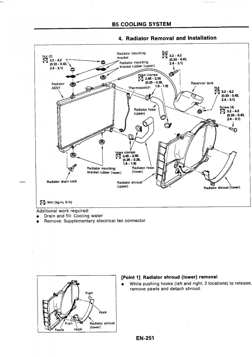 Nissan GTR R32 workshop service manual / page 268