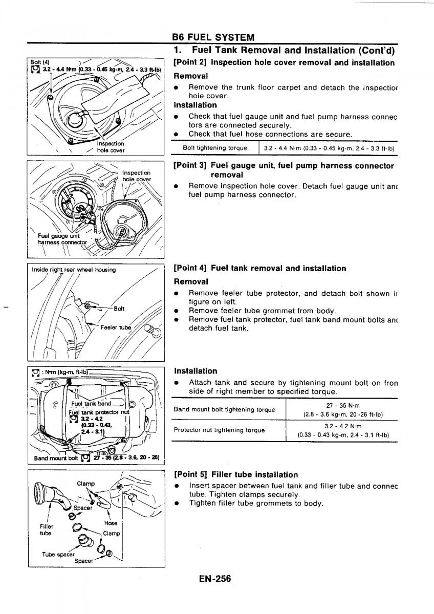 Nissan GTR R32 workshop service manual / page 273