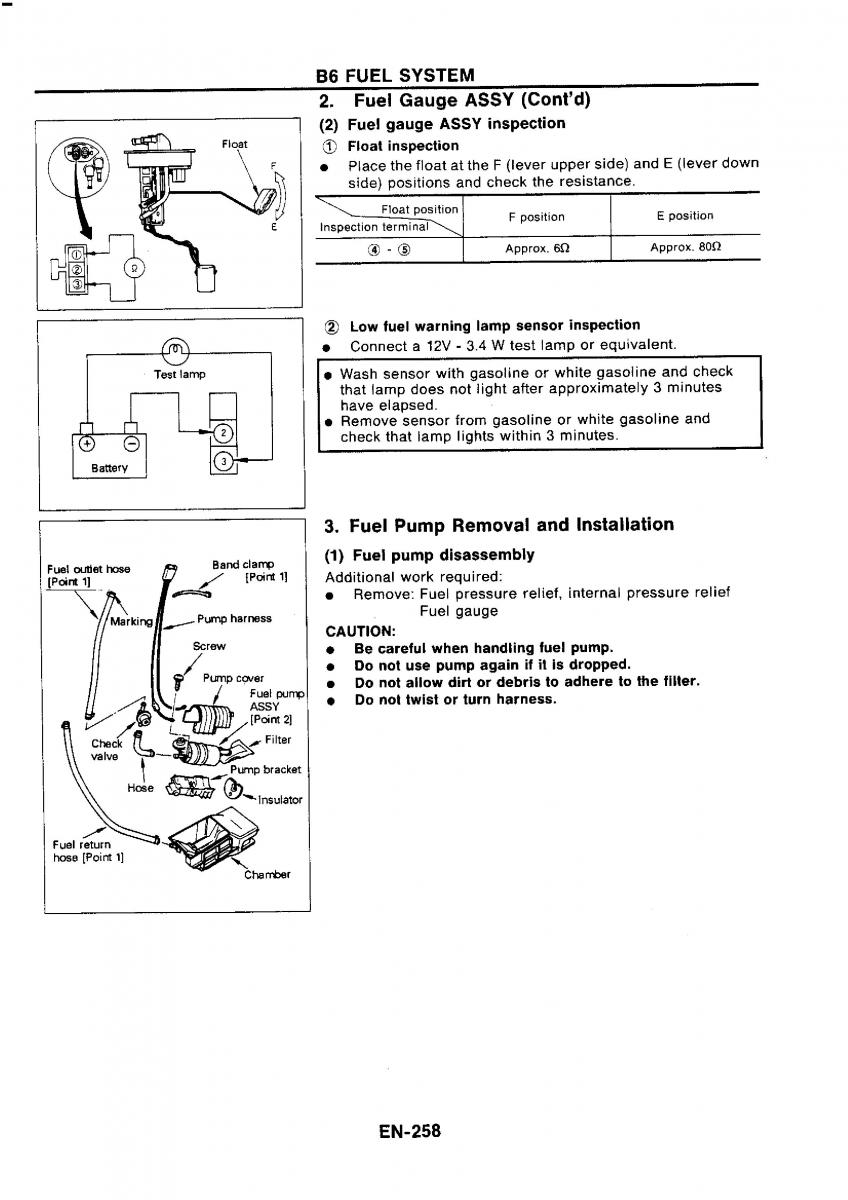 Nissan GTR R32 workshop service manual / page 275