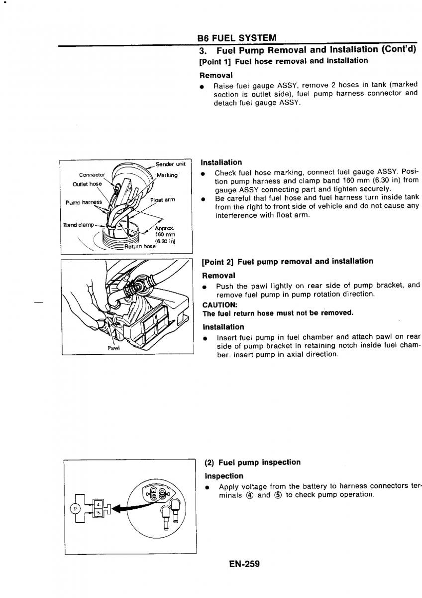 Nissan GTR R32 workshop service manual / page 276