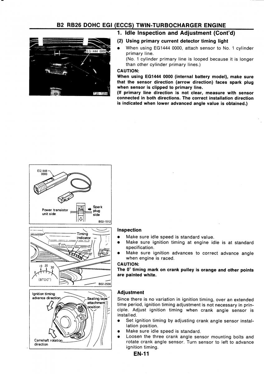 Nissan GTR R32 workshop service manual / page 28