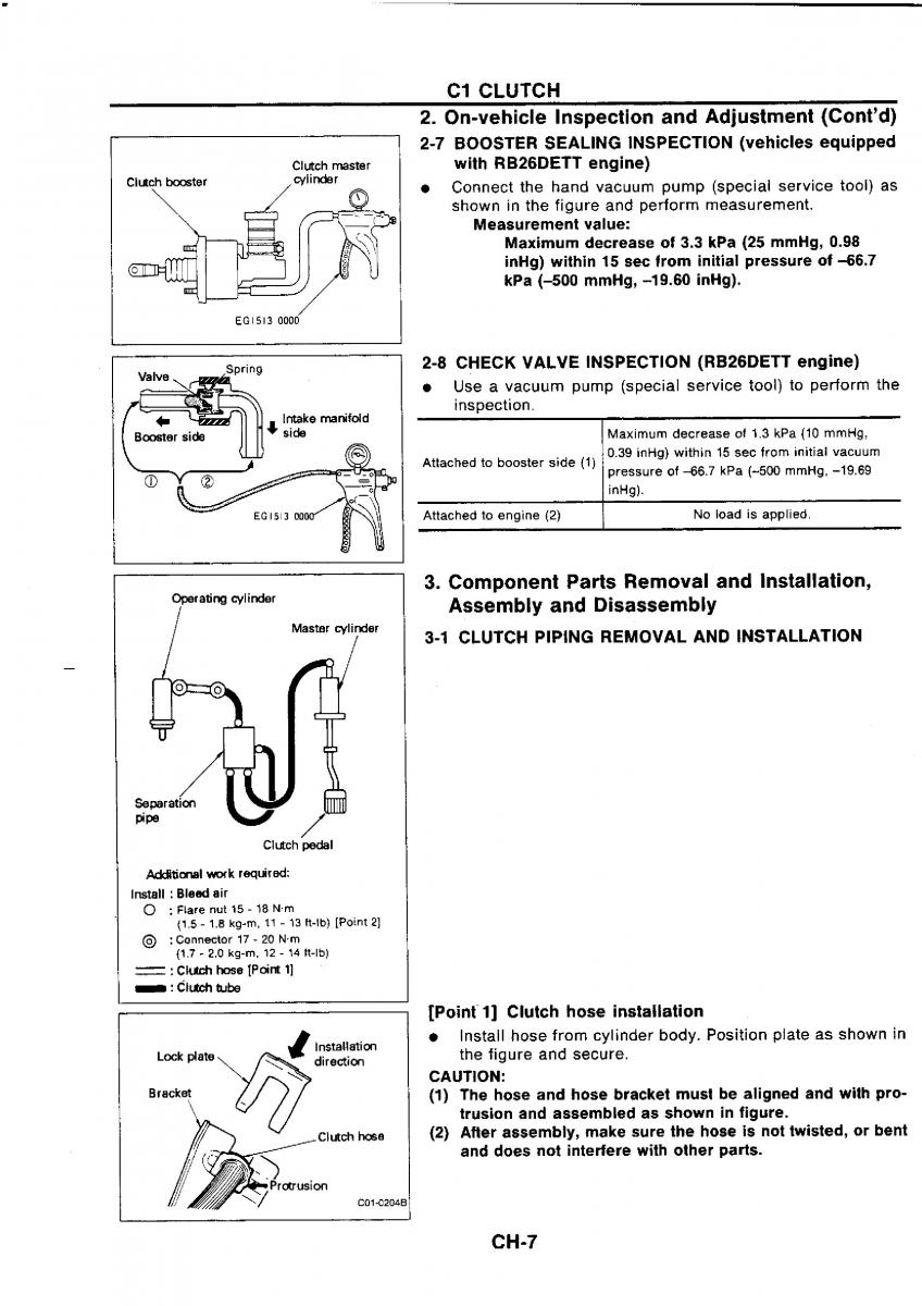 Nissan GTR R32 workshop service manual / page 287