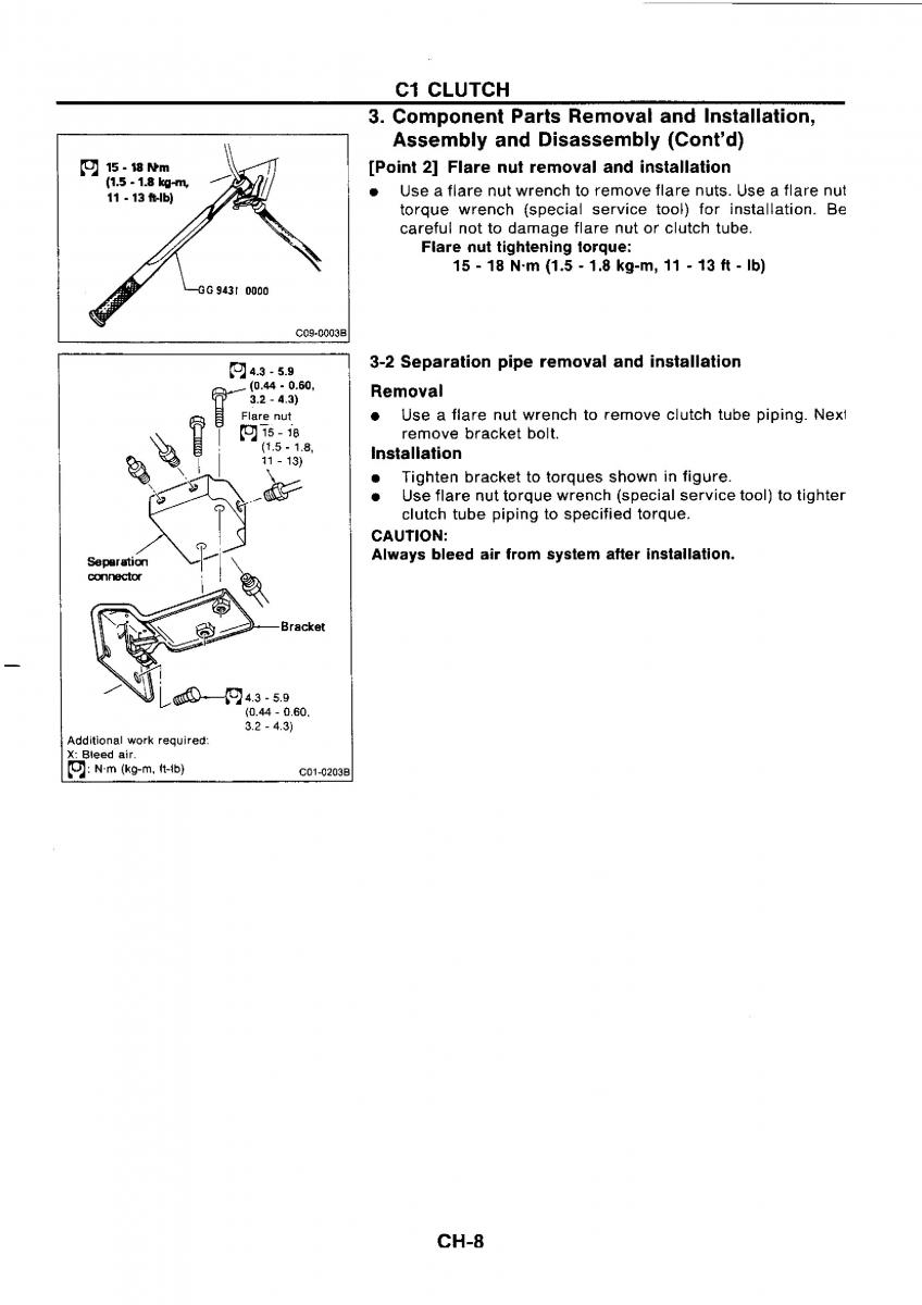 Nissan GTR R32 workshop service manual / page 288