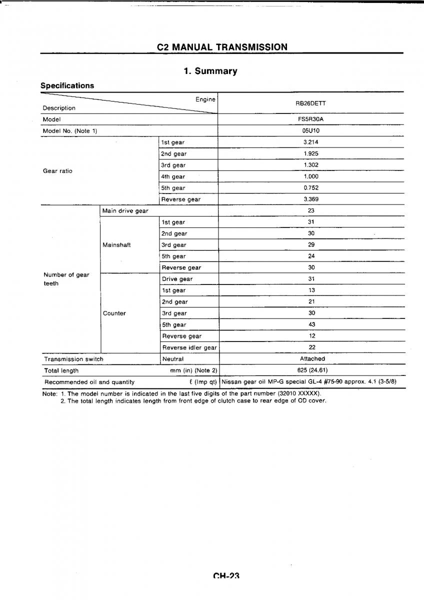 Nissan GTR R32 workshop service manual / page 303