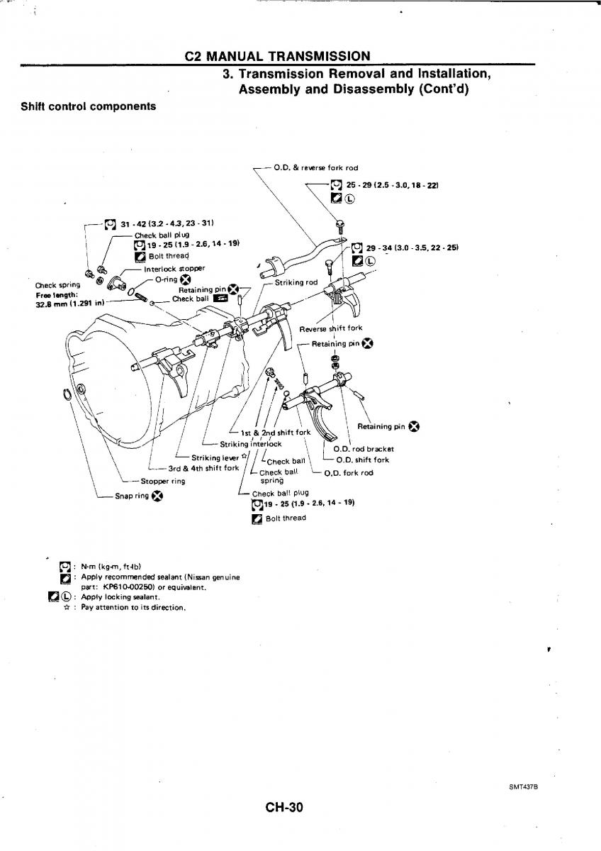 Nissan GTR R32 workshop service manual / page 309