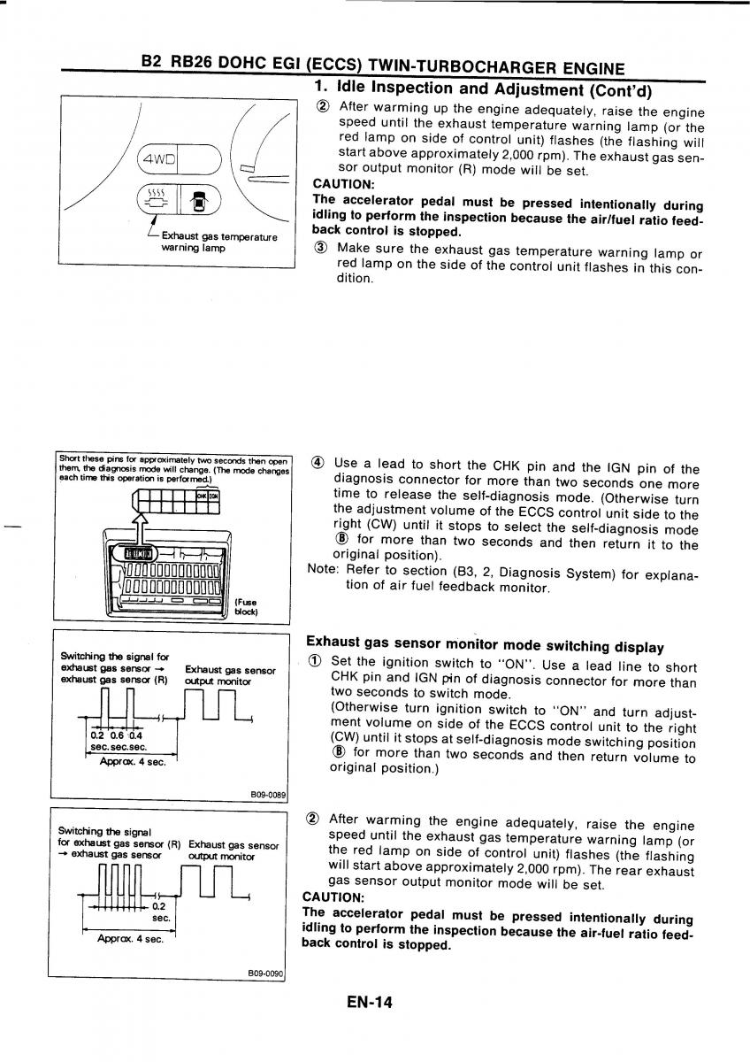 Nissan GTR R32 workshop service manual / page 31