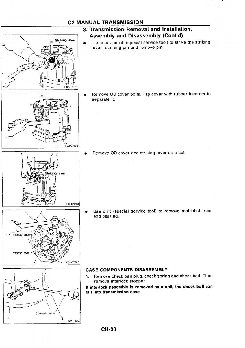 Nissan GTR R32 workshop service manual / page 312