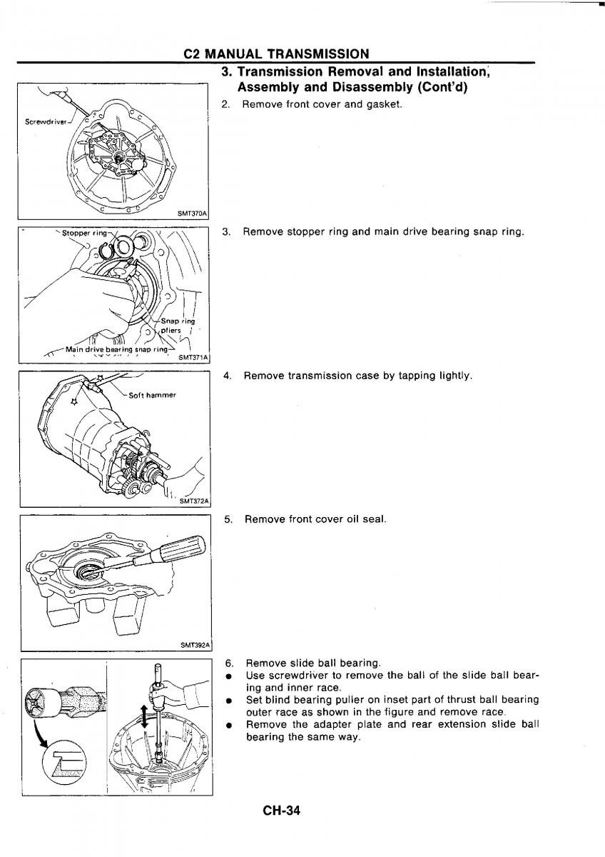 Nissan GTR R32 workshop service manual / page 313