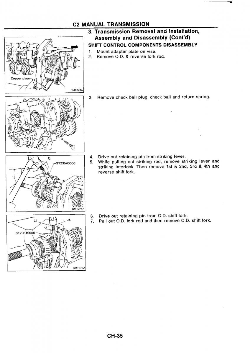 Nissan GTR R32 workshop service manual / page 314