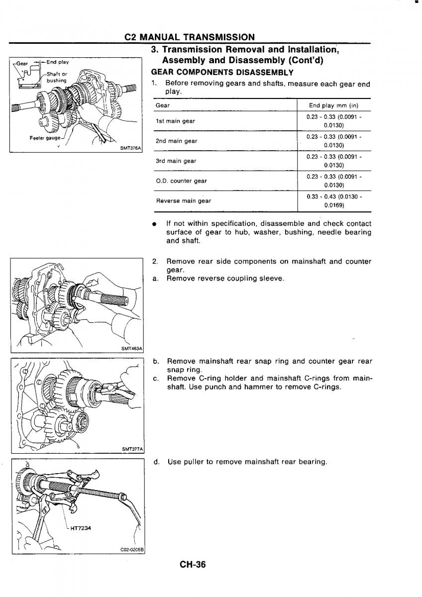 Nissan GTR R32 workshop service manual / page 315