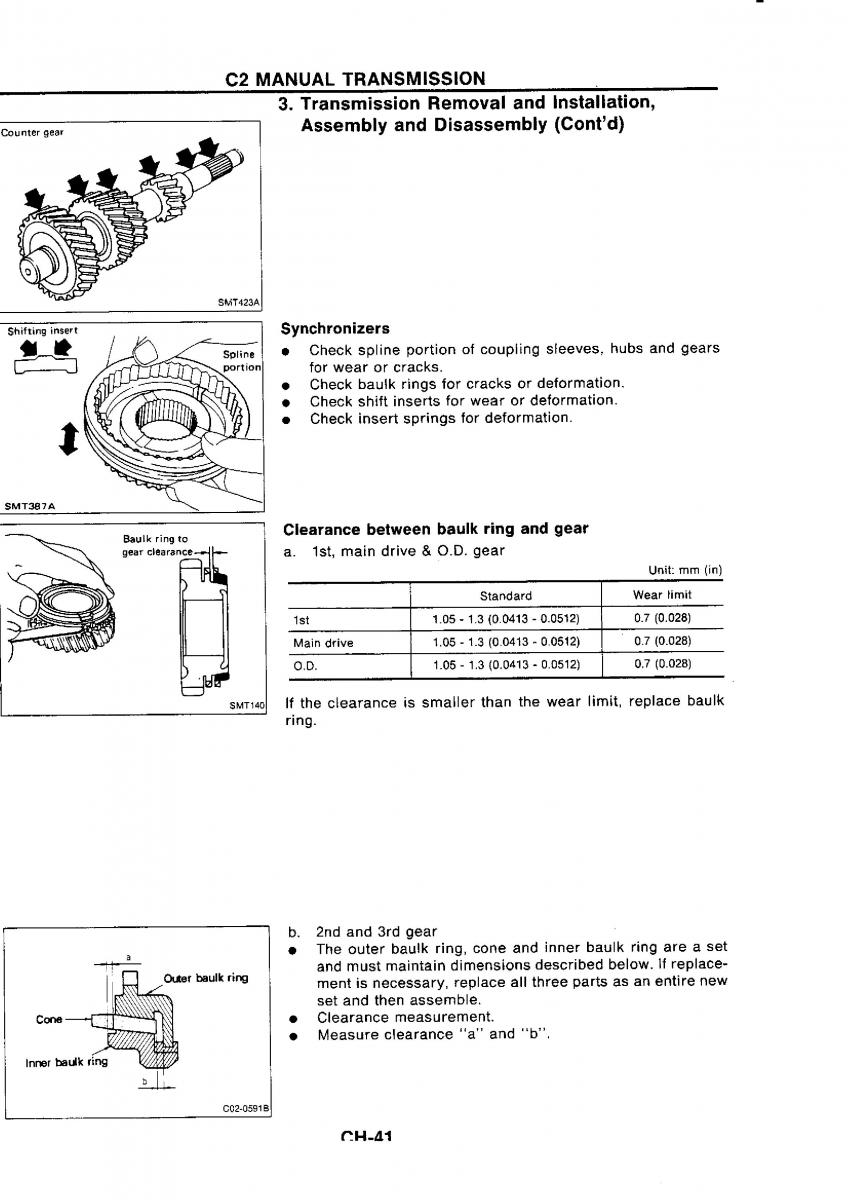 Nissan GTR R32 workshop service manual / page 320