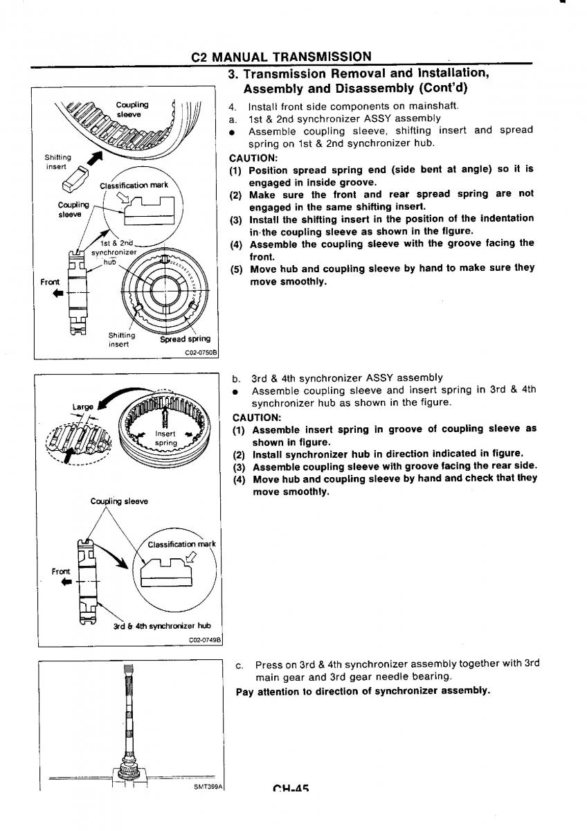 Nissan GTR R32 workshop service manual / page 324