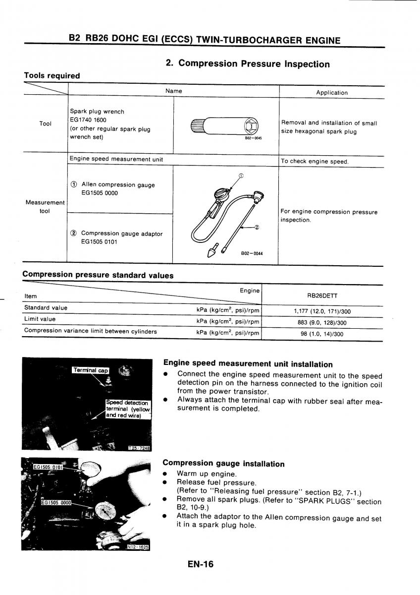 Nissan GTR R32 workshop service manual / page 33