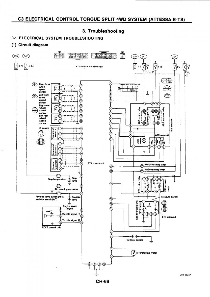 Nissan GTR R32 workshop service manual / page 345