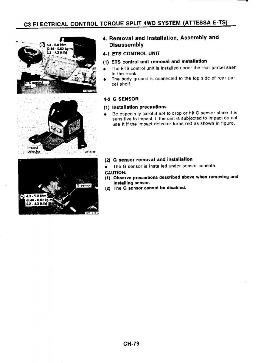 Nissan GTR R32 workshop service manual / page 358